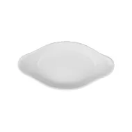 Superwhite Porcelain Oval Eared Dish 28cm - pack size 6