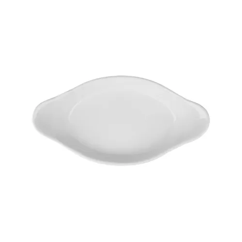 Superwhite Porcelain Oval Eared Dish 28cm - pack size 6