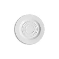 Crème Monet Vitrified Porcelain White Round Saucer 15cm - pack size 12