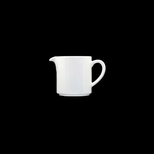 Crème Monet Vitrified Porcelain White Jug 15cl 5oz - pack size 12