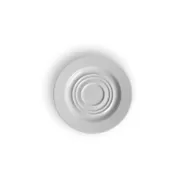 Crème Cézanne Vitrified Porcelain White Round Large Saucer 15cm - pack size 12