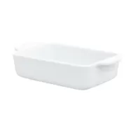 Superwhite Porcelain Rectangular Lasagne Dish 400ml 197x105x53mm - pack size 4