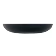 Artisan Onyx Vitrified Fine China Black Round Coupe Bowl 25cm - pack size 6