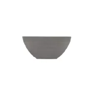 Artisan Pebble Vitrified Fine China Grey Round Side Bowl 14cm - pack size 4