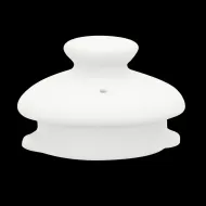 Superwhite Porcelain Replacement Lid For Teapot 16oz BH575 - pack size 6