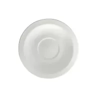 Elia Miravell Bone China White Round Saucer 16.5cm - pack size 6
