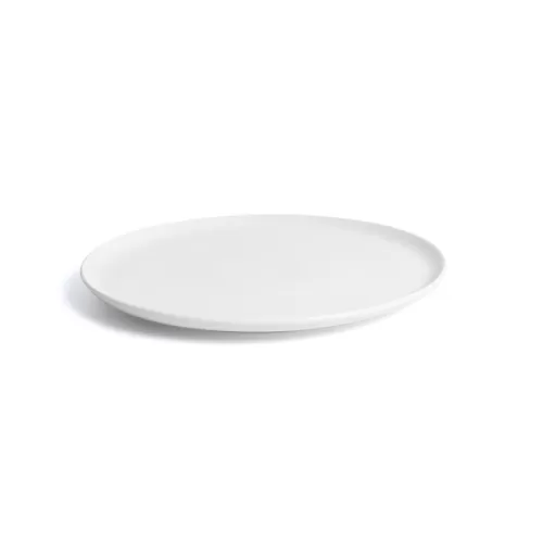 Crème Esprit Vitrified Porcelain White Round Coupe plate 28cm - pack size 6