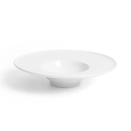 Crème Esprit Vitrified Porcelain White Round Gourmet Bowl 28cm - pack size 6