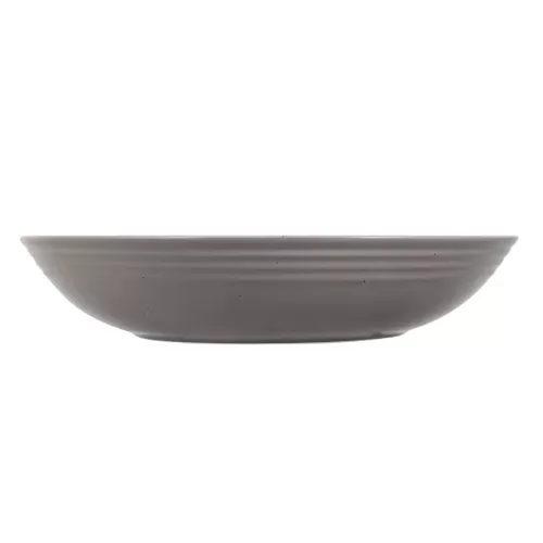 Crème Galerie Vitrified Porcelain Pebble Round XL Buffet Bowl 39cm - pack size 1