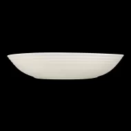 Crème Galerie Vitrified Porcelain White Round XL Buffet Bowl 39cm - pack size 1