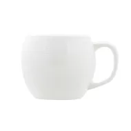 Crème Cezanne Vitrified Porcelain White Brighterkind Cuddle Mug 40cl 14oz - pack size 6