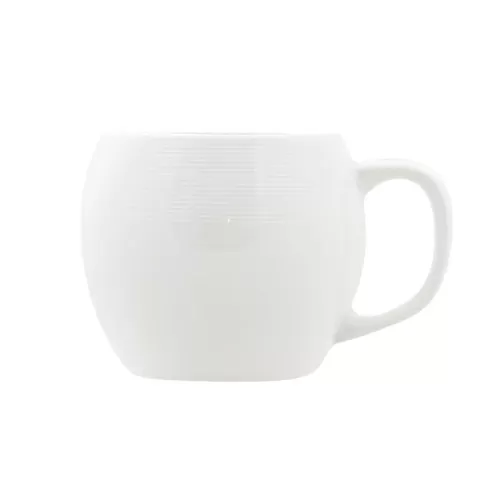 Crème Cezanne Vitrified Porcelain White Brighterkind Cuddle Mug 40cl 14oz - pack size 6