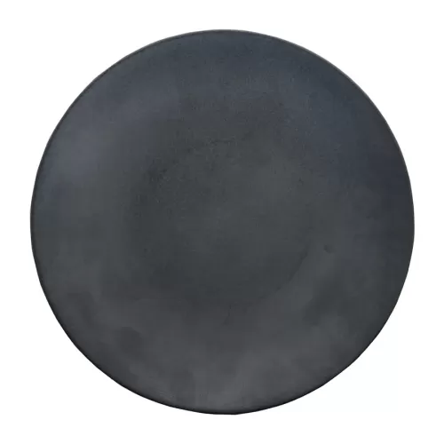 Artisan Andromeda Vitrified Stoneware Round Black Coupe Plate 27.5cm - pack size 4
