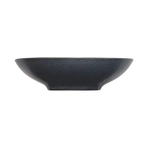 Artisan Andromeda Vitrified Stoneware Round Black Coupe Bowl 19cm - pack size 6