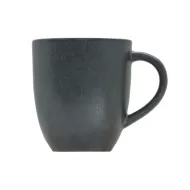 Artisan Andromeda Vitrified Stoneware Black Mug 12oz - pack size 6