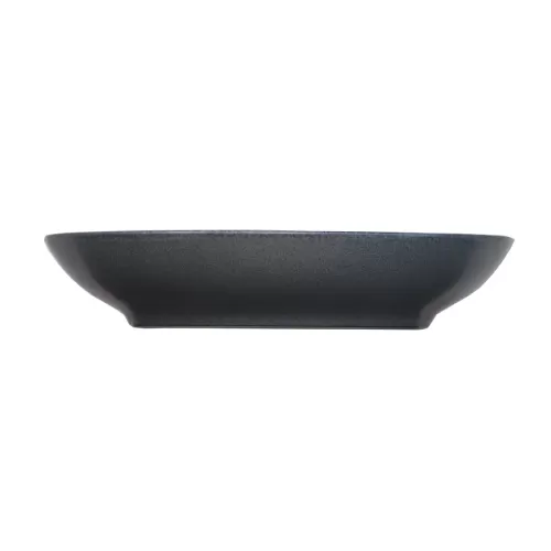 Artisan Andromeda Vitrified Stoneware Round Black Coupe Bowl 23cm - pack size 4