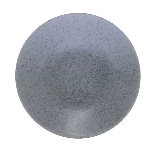 Artisan Kernow Vitrified Stoneware Grey Round Coupe Plate 21cm - pack size 6