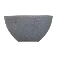 Artisan Kernow Vitrified Stoneware Grey Round Deep Bowl 15.5cm - pack size 6