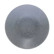 Artisan Kernow Vitrified Stoneware Grey Round Coupe Plate 16cm - pack size 6
