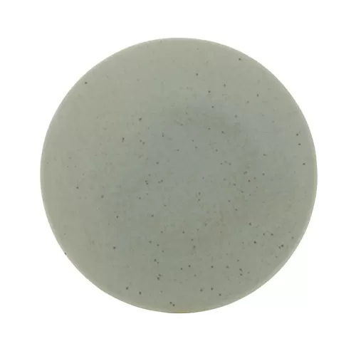 Artisan Serene Vitrified Stoneware Green Round Coupe Plate 16cm - pack size 6