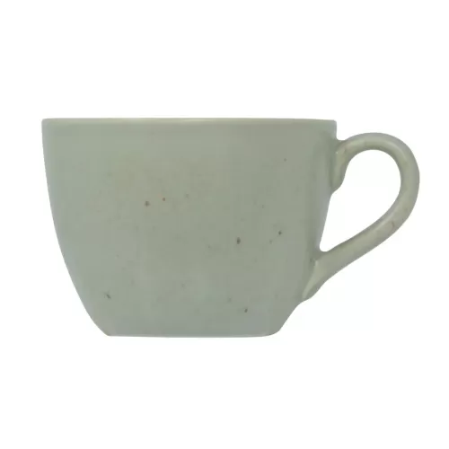 Artisan Serene Vitrified Stoneware Green Cup 7oz - pack size 6