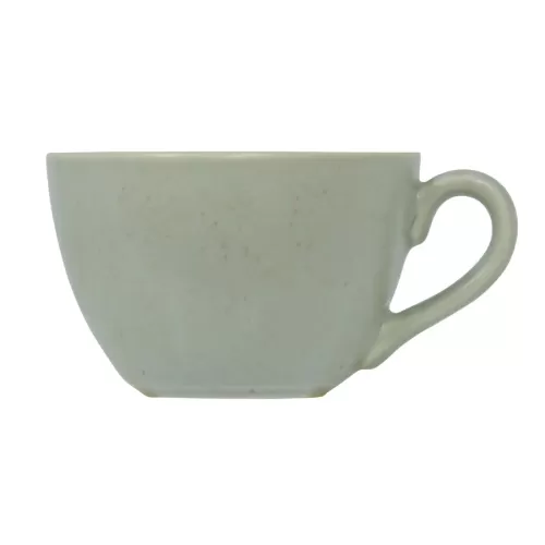 Artisan Serene Vitrified Stoneware Green Cup 10oz - pack size 6