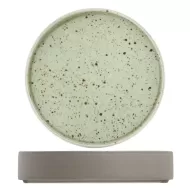 Artisan Elm Vitrified Stoneware Green Round Stacking Bowl 20cm - pack size 4