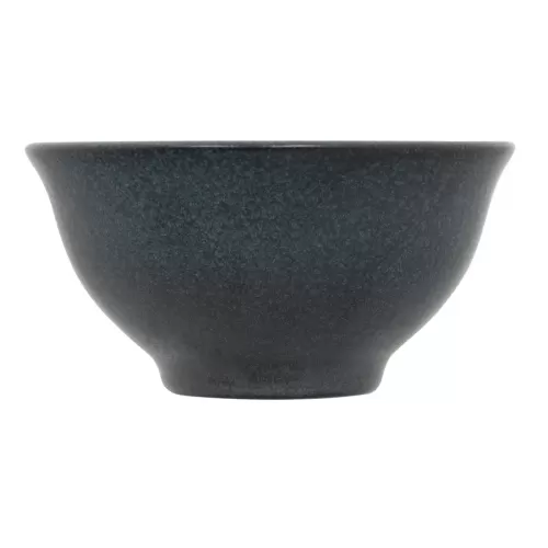 Artisan Andromeda Vitrified Stoneware Black Round Side Bowl 13.5cm - pack size 6