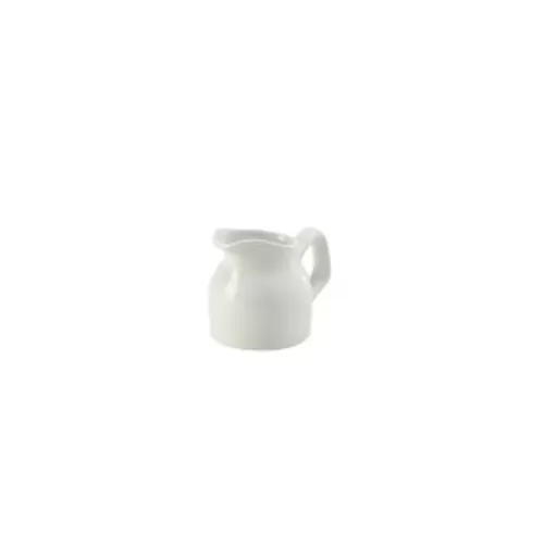 Genware Porcelain Jug 7cl 2.5oz - pack size 6