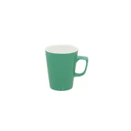 Superwhite Café Porcelain Sage Green Latte Mug 28.5cl 10oz - pack size 12