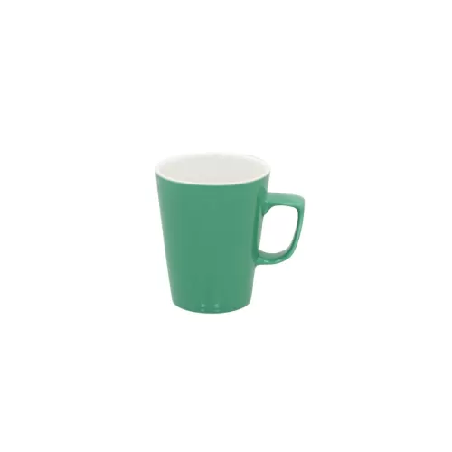 Superwhite Café Porcelain Sage Green Latte Mug 28.5cl 10oz - pack size 12