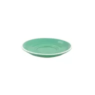 Superwhite Café Porcelain Sage Green Round Saucer 15.5cm - pack size 12