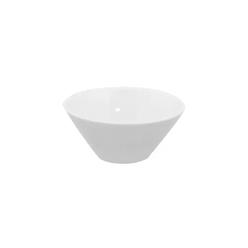 Superwhite Porcelain Round Flair Bowl 16cm 6.25in - pack size 6