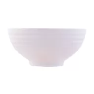 Mirage Fusion Melamine White Round Embossed Bowl 11.5cm - pack size 6