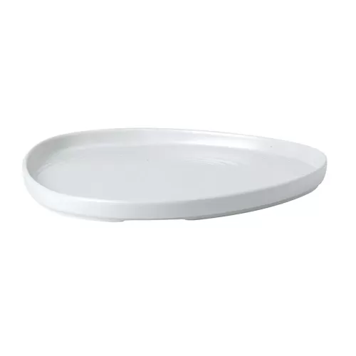 Churchill Chefs Plates Vitrified Porcelain Triangular Walled Plate 26x2cm - pack size 6
