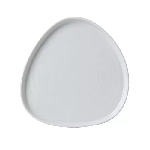 Churchill Chefs Plates Vitrified Porcelain Triangular Walled Plate 20x2cm - pack size 6