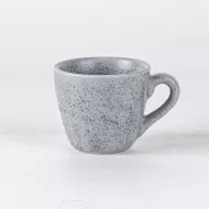 Artisan Kernow Vitrified Stoneware Grey Espresso Cup 8.5cl 3oz - pack size 6