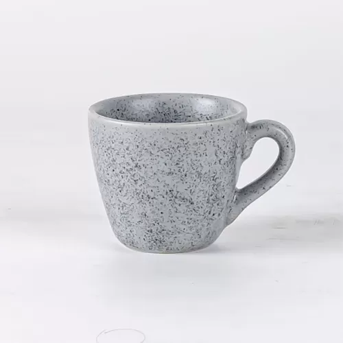 Artisan Kernow Vitrified Stoneware Grey Espresso Cup 8.5cl 3oz - pack size 6
