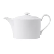 Wedgwood Connaught Bone China White Delphi Teapot 40cl 14oz - pack size 1