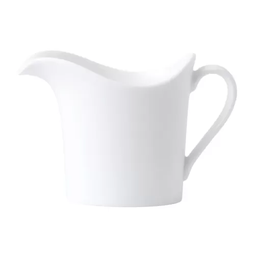 Wedgwood Connaught Bone China White Delphi Small Cream Jug 8cl 3oz - pack size 1