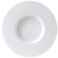 Wedgwood Connaught Bone China White Round Rimmed Pasta Plate 28cm - pack size 1