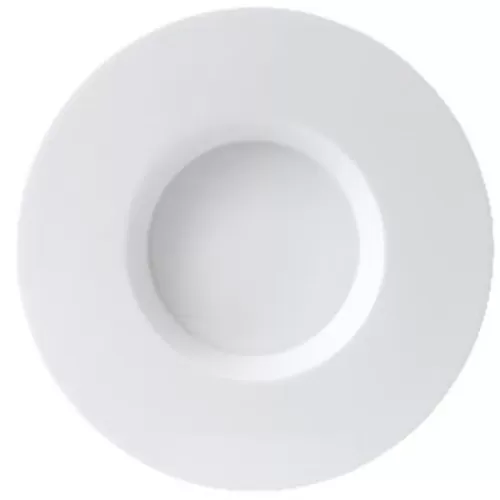 Wedgwood Connaught Bone China White Round Rimmed Pasta Plate 28cm - pack size 1