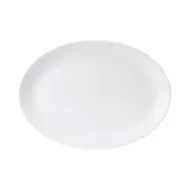 Wedgwood Connaught Bone China White Oval Platter 29x21.5 cm - pack size 1