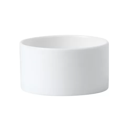 Wedgwood Connaught Bone China White Round Butter Dish 6.7cm - pack size 4