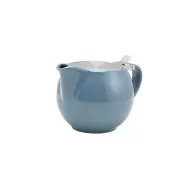 GenWare Porcelain Grey Teapot with Stainless Steel Lid & Infuser 50cl/17.6oz - pack size 6