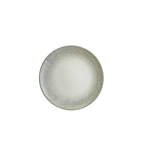 Bonna Sway Porcelain Gourmet Round Flat Plate 19cm - pack size 12