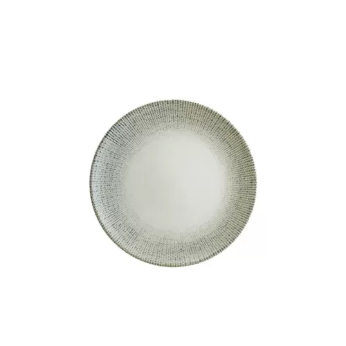 Bonna Sway Porcelain Gourmet Round Flat Plate 23cm - pack size 12