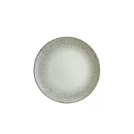 Bonna Sway Porcelain Gourmet Round Flat Plate 25cm - pack size 12