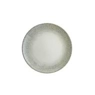 Bonna Sway Porcelain Gourmet Round Flat Plate 27cm - pack size 12