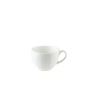 Bonna Sway Porcelain Matt White Rita Coffee Cup 23cl - pack size 6